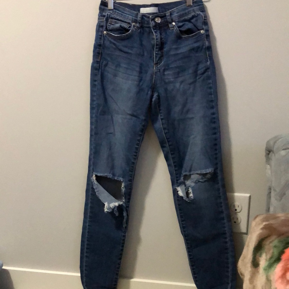 Dynamite dark wash skinny jeans ALYSSA